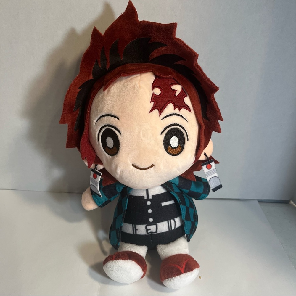 Tanjiro Kamado 9 inch plushy from Demon slayer.